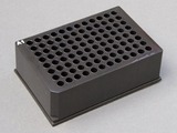 Porvair Sciences' black deep 96 well plate