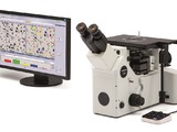 Olympus’ GX53 inverted metallurgical microscope