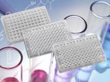 Krystal clear bottomed assay microplates are available individually packed and sterilised