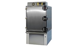 Front-loading rectangular autoclaves are custom-built