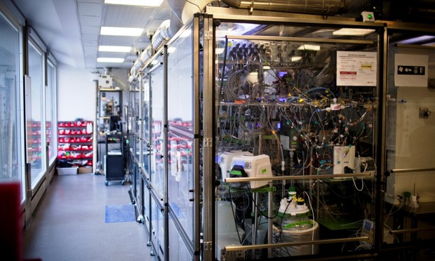 Tablets produced by a prototype continuous drug-manufacturing system built at MIT