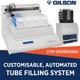 Customisable, automated tube filling system